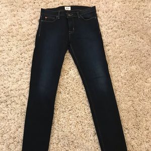Hudson skinny jeans.